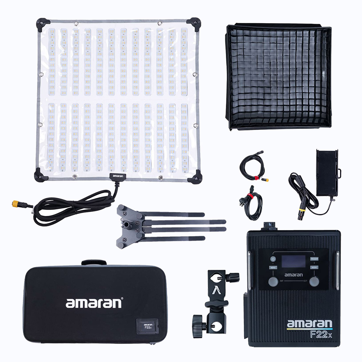 LED панель Aputure amaran F22x 200w Bi-Color 2500-7500K гнучка - Зображення 5