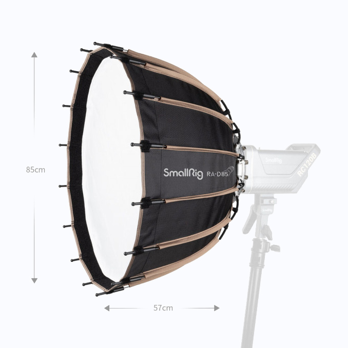Софтбокс SmallRig RA-D85 Parabolic Softbox 85cm - Зображення 2