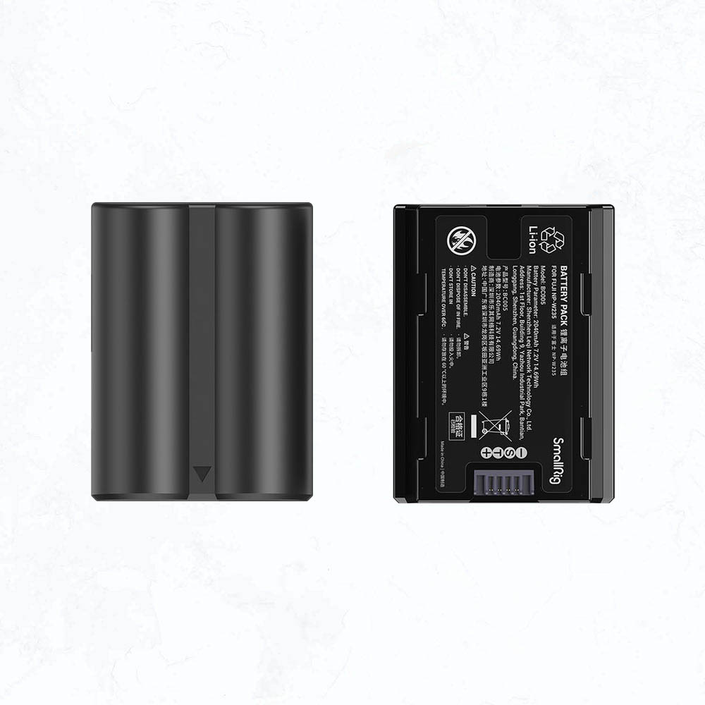 SmallRig NP-W235 Kit with 2 Batteries and 2-Bay USB SmallRig NP-W235 Kit with 2 Batteries and 2-Bay USB